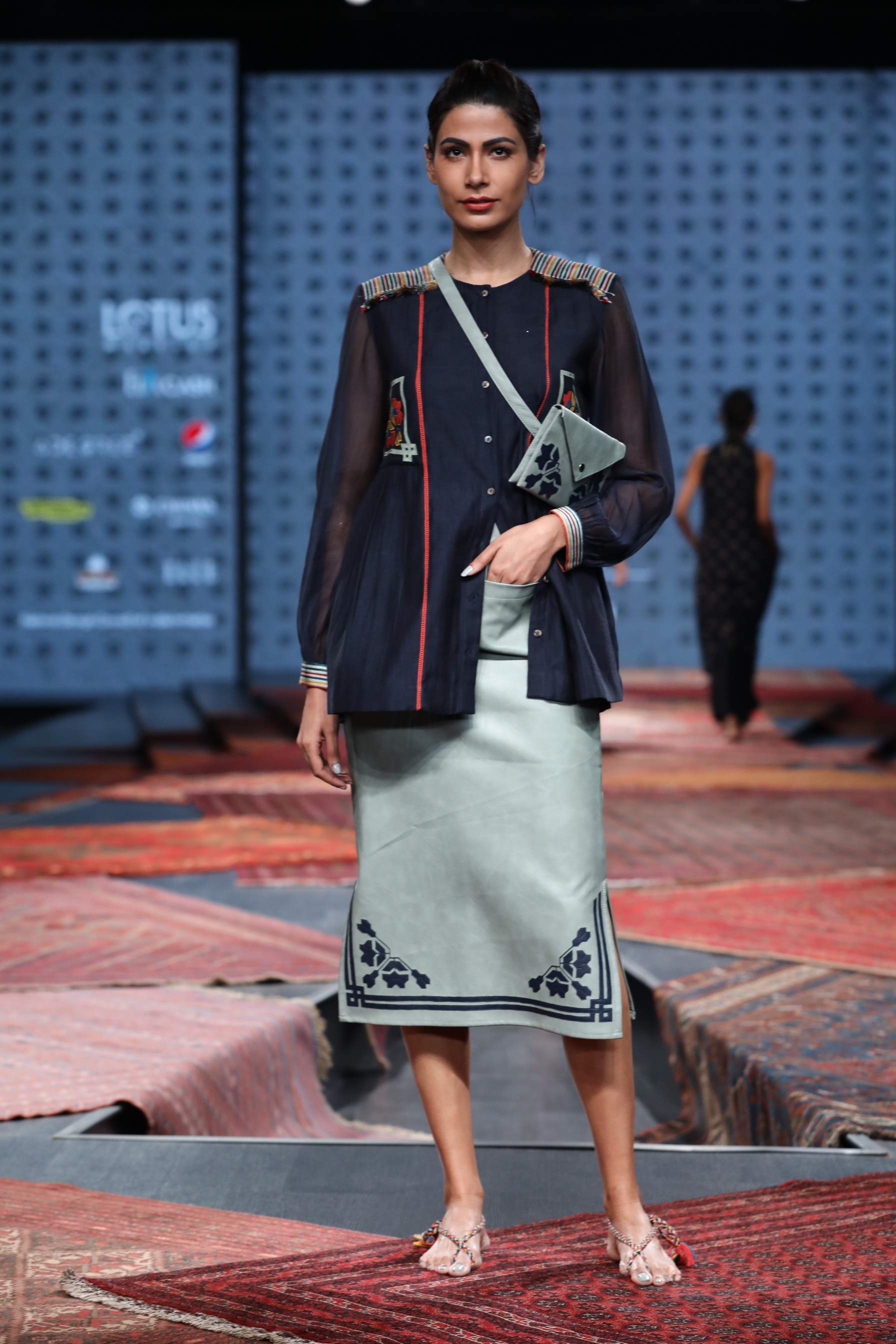 Collection Ikai by Ragini Ahuja showcased at LMIFW SS'20