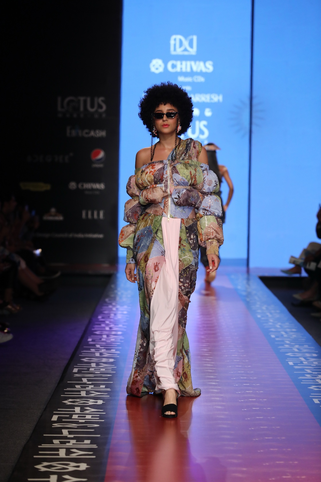 Collection by SHIVAN & NARRESH presented by CHIVAS MUSIC CDs shoowcased at FDCI LMIFW SS'20