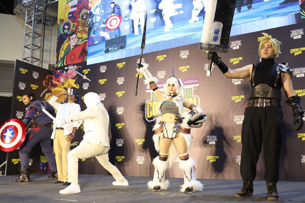  Cosplay competition mainstage at Bengaluru Comic Con 2022