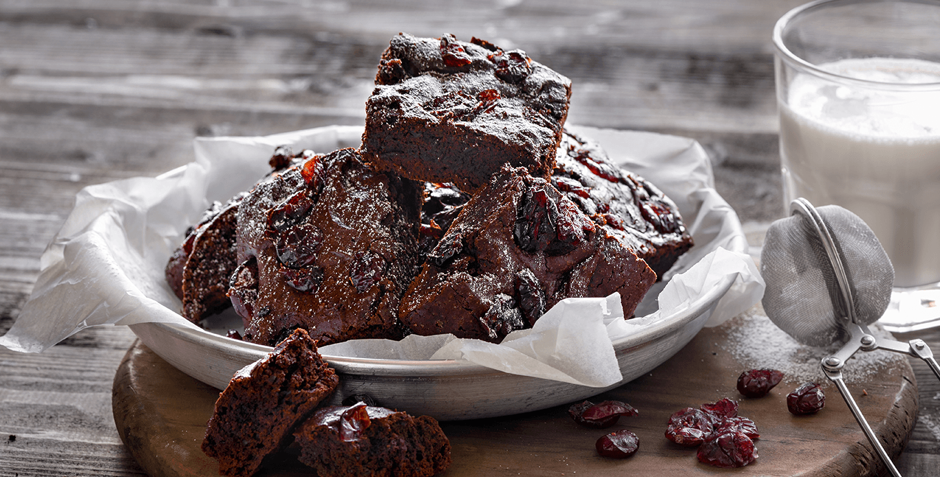 CRANBERRY BROWNIES