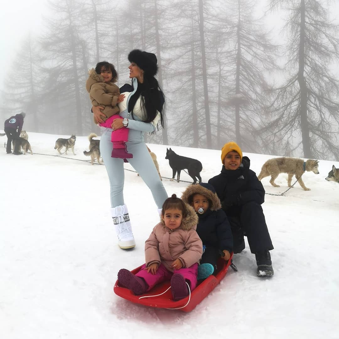 Cristiano Ronaldo's picture perfect family