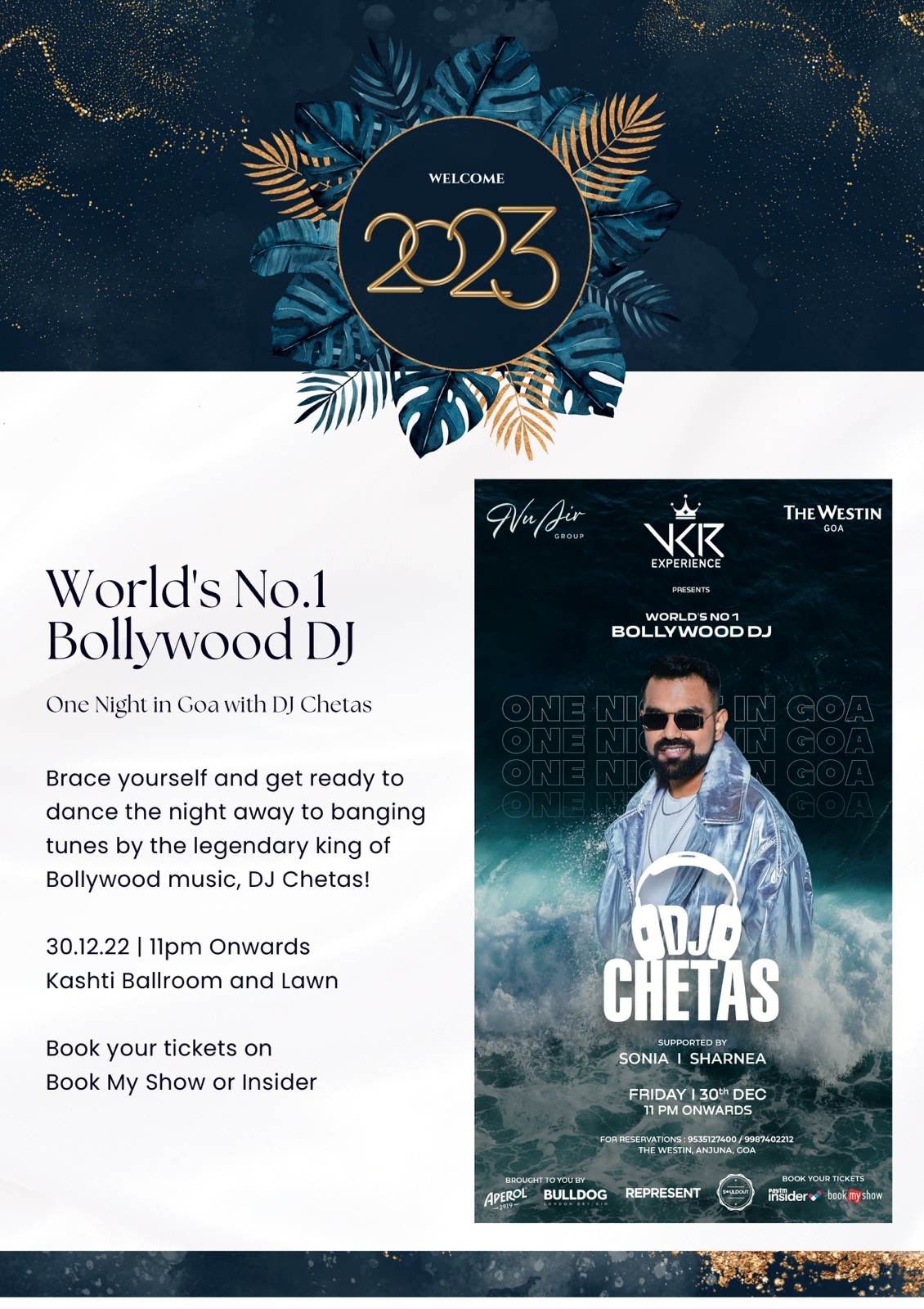  DJ CHETAS AT THE WESTIN GOA