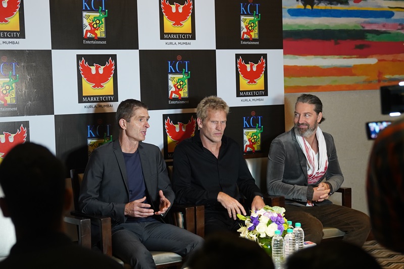 Performing live now, we experience three generations at concert: Michael Learns to Rock