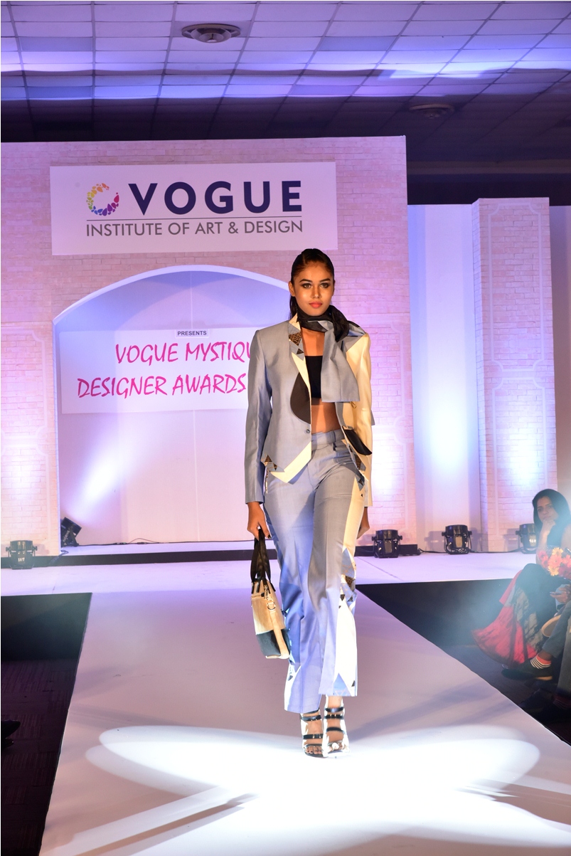 Designed by Karishma Shah, student at Vogue Institute of Art & Design