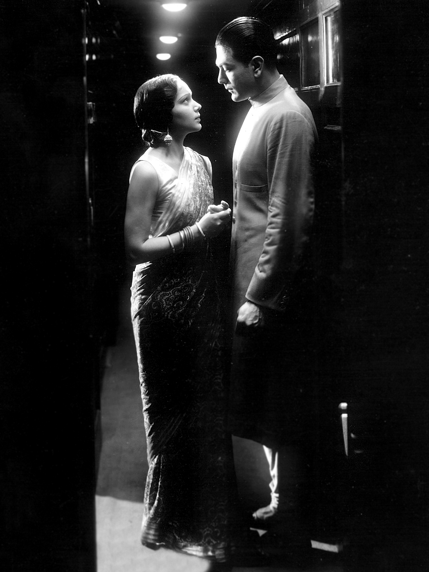 Devika Rani and Najmal Hussain in an iconic publicity still for Bombay Talkies first production Jawani-Ki-Hawa 1935 (Photo courtesy of Serendipity Arts Foundation)