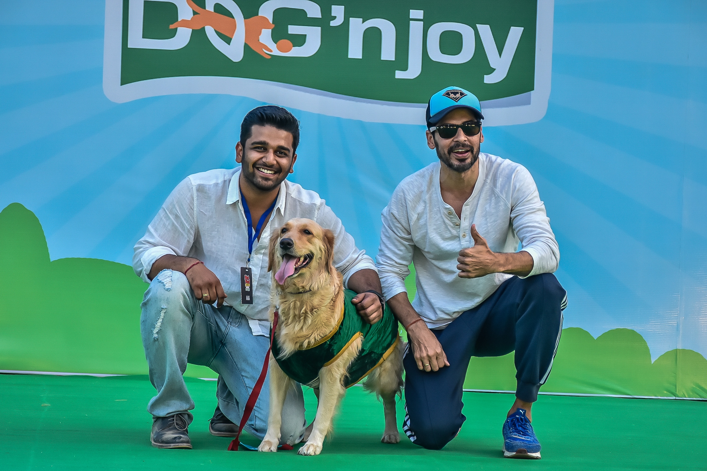 Akshay Gupta and Dino Morea at Pet Fed