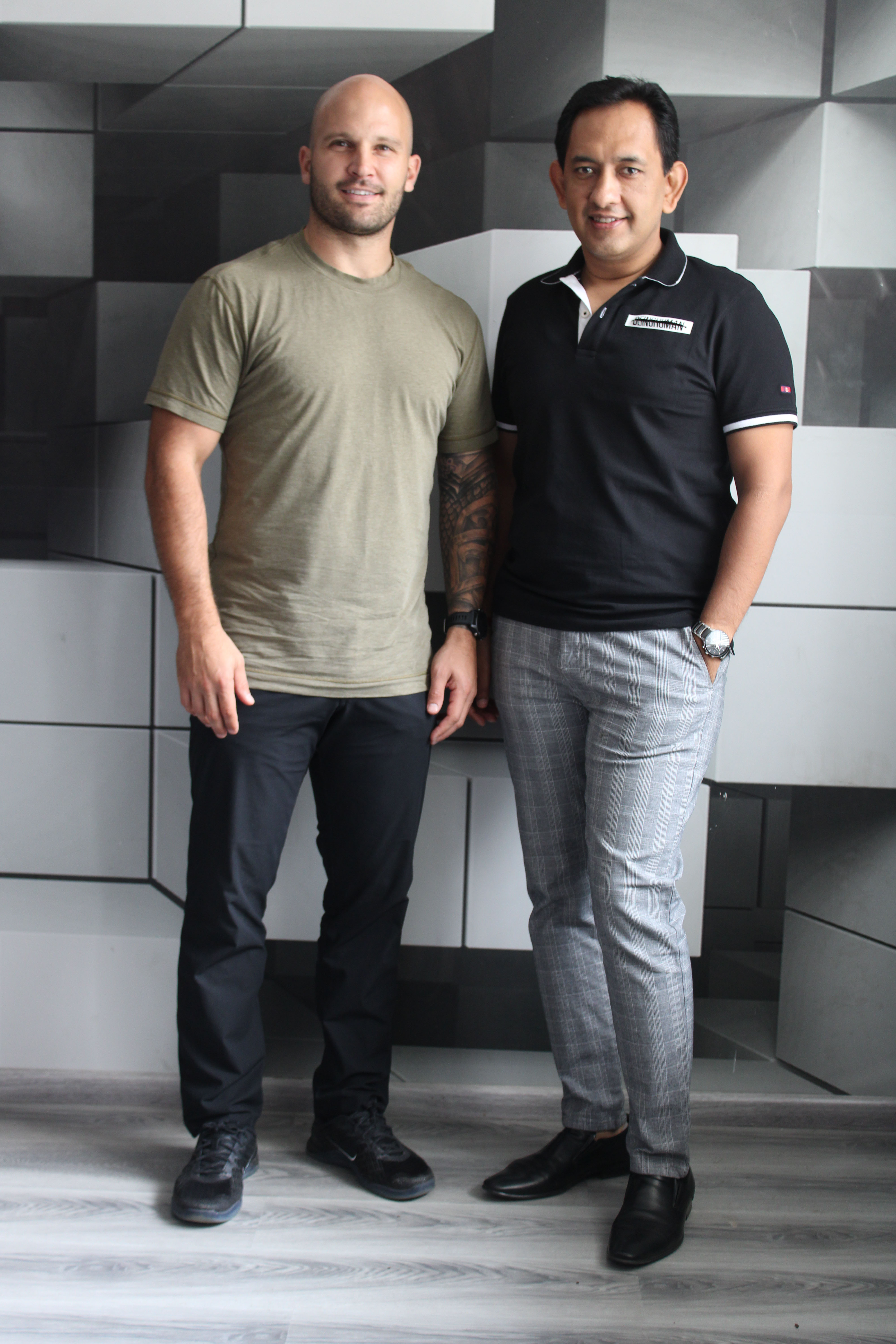 Drew Biks, Head of Operations-Asia, Anytime Fitness with Vikas Jain, MD, Anytime Fitness