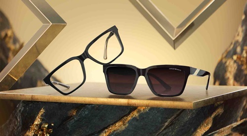  Emporio Armani’s latest festive eyewear collection exclusively for India.