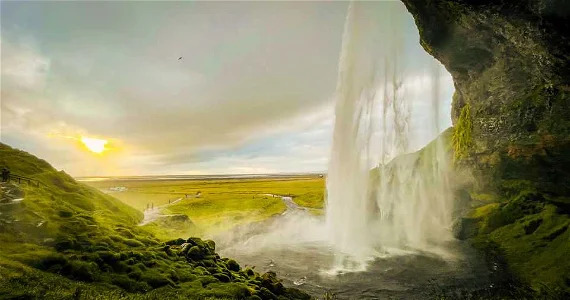 The surreal beauty of the Nordic Island