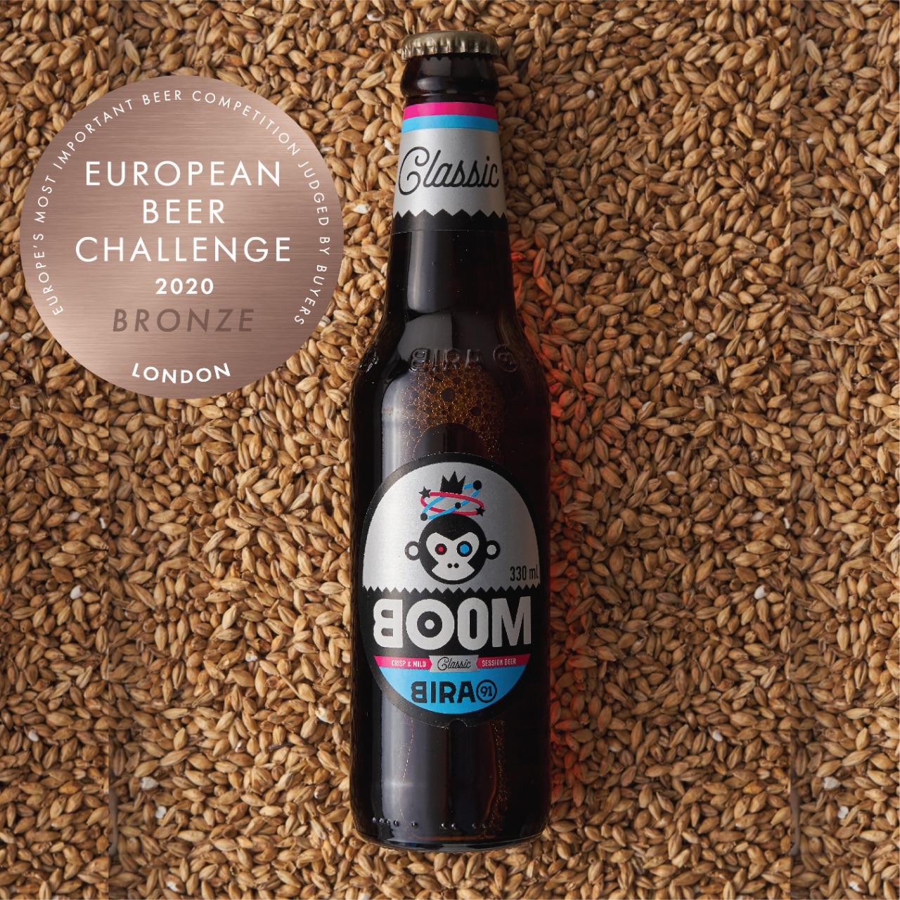 European Beer Challenge 2020 - Bira 91 BOOM Classic - Bronze