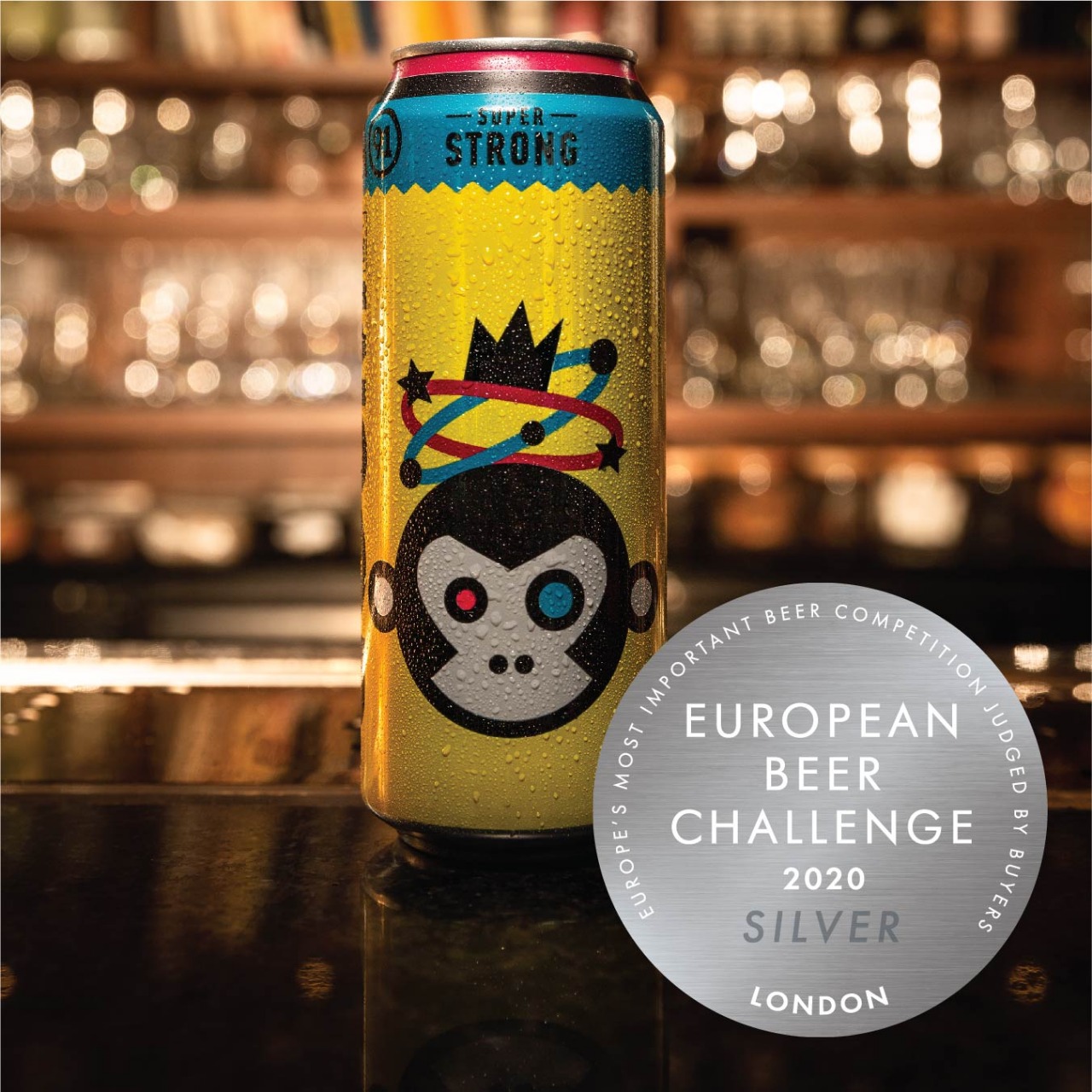 European Beer Challenge 2020 - Bira 91 Boom Strong - Silver