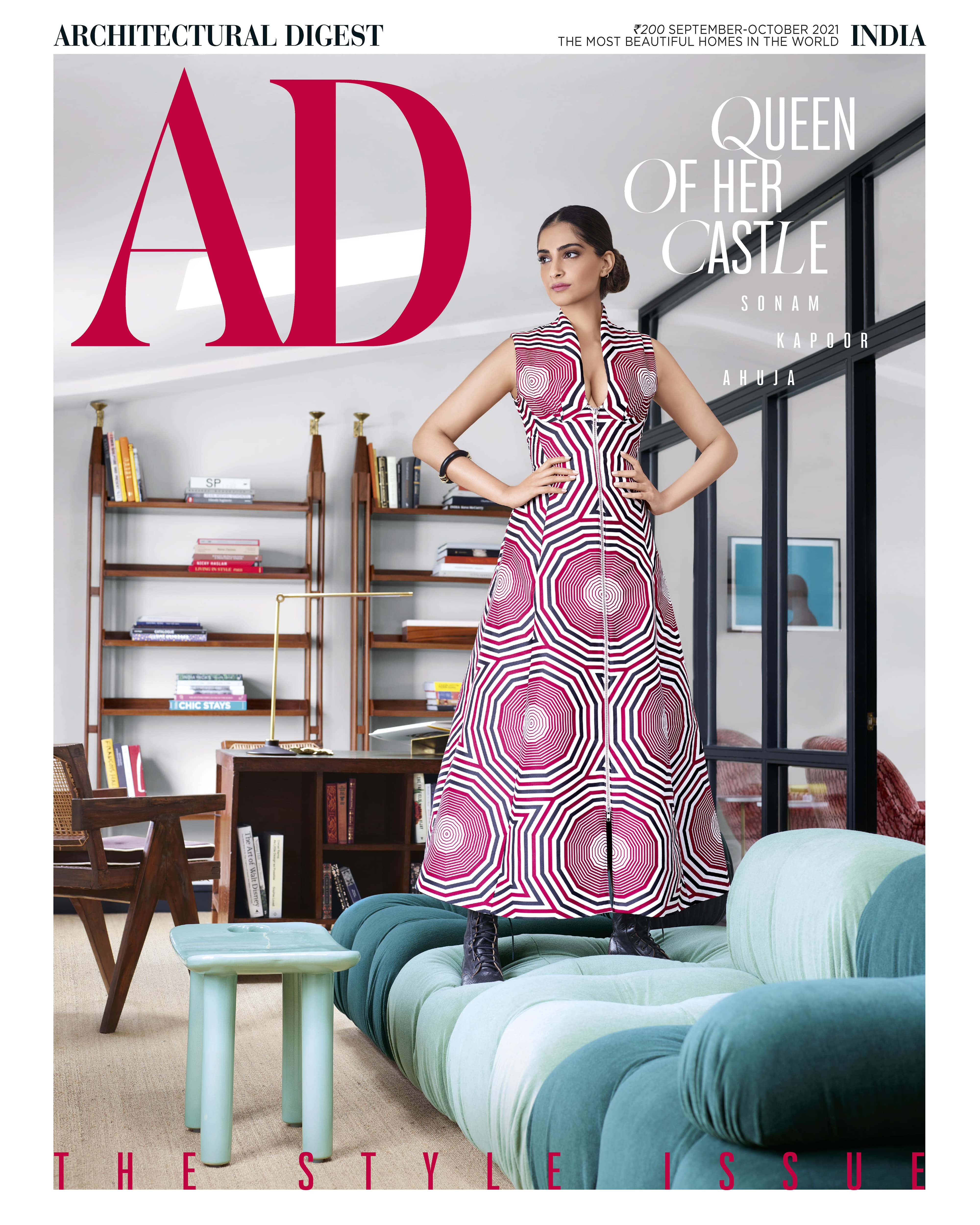 Queen of her castle Sonam Kapoor Ahuja opens her London house and studio for the first time to Architectural Digest India