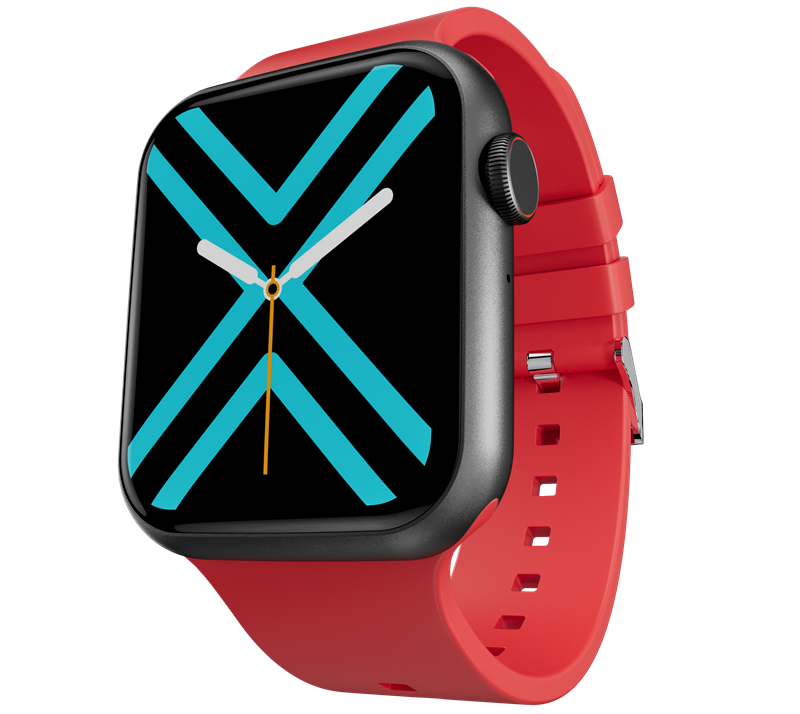  Tis the season to Choose Fitness with FireBoltt Ring Plus Red Smartwatch