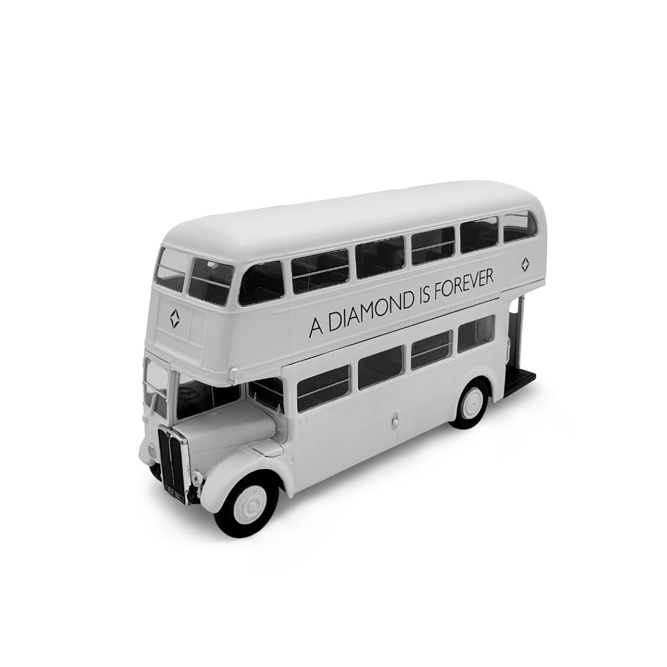 Forevermark double decker bus