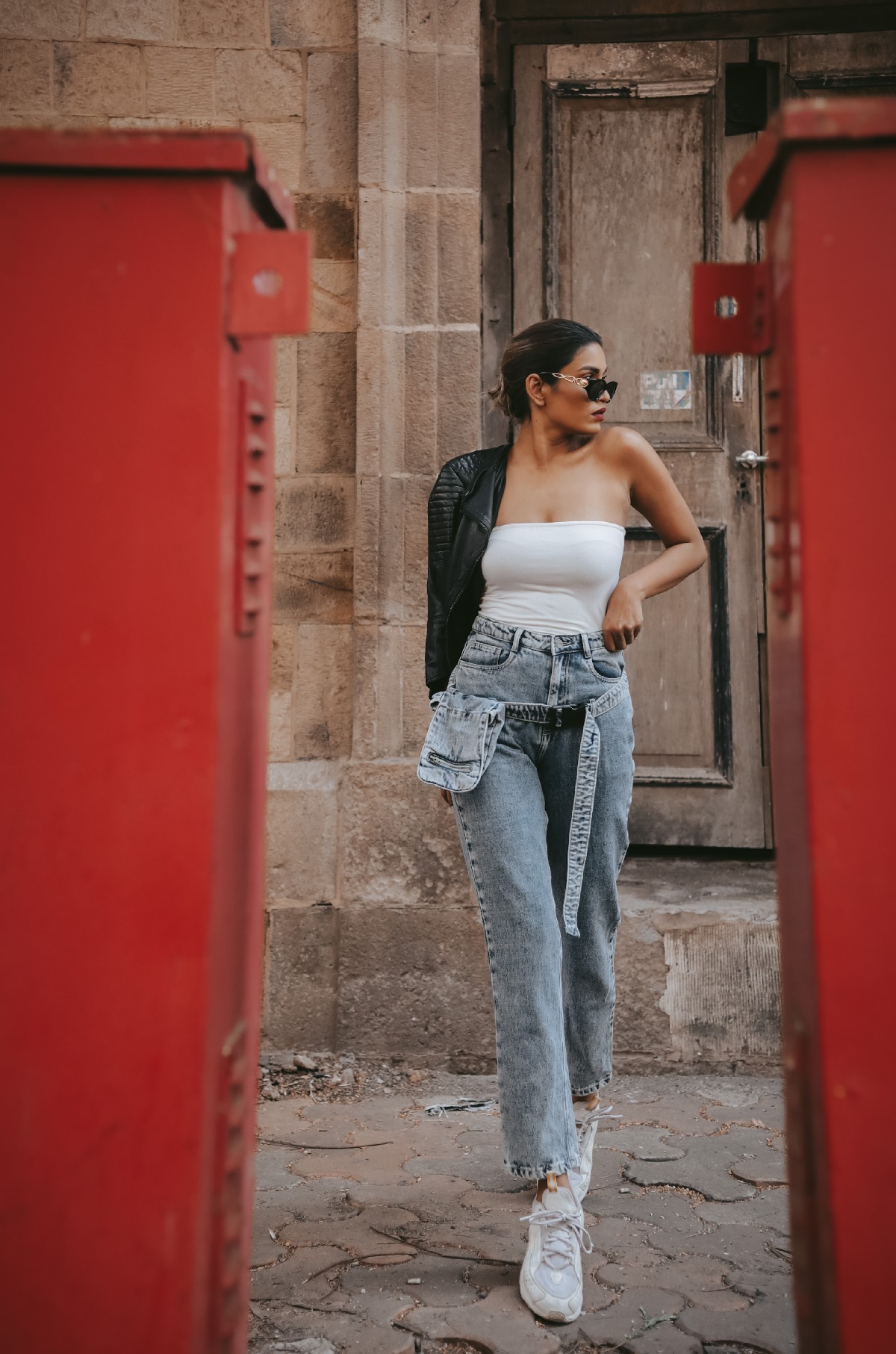 Freakins X Pryanca Mommy Jeans