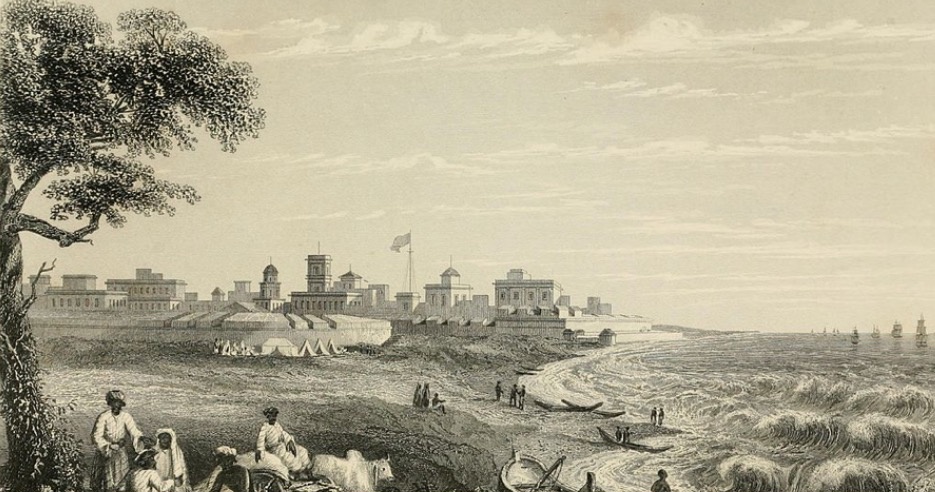 Etching of Fort St George
