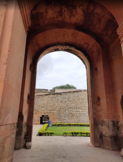 The inner doorway at the Fort