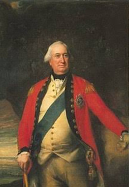 The  marble statue of Lord Cornwalis