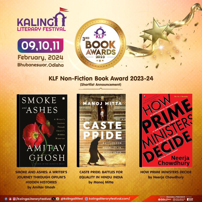 KLF announces shortlist (English) for the annual Book Awards