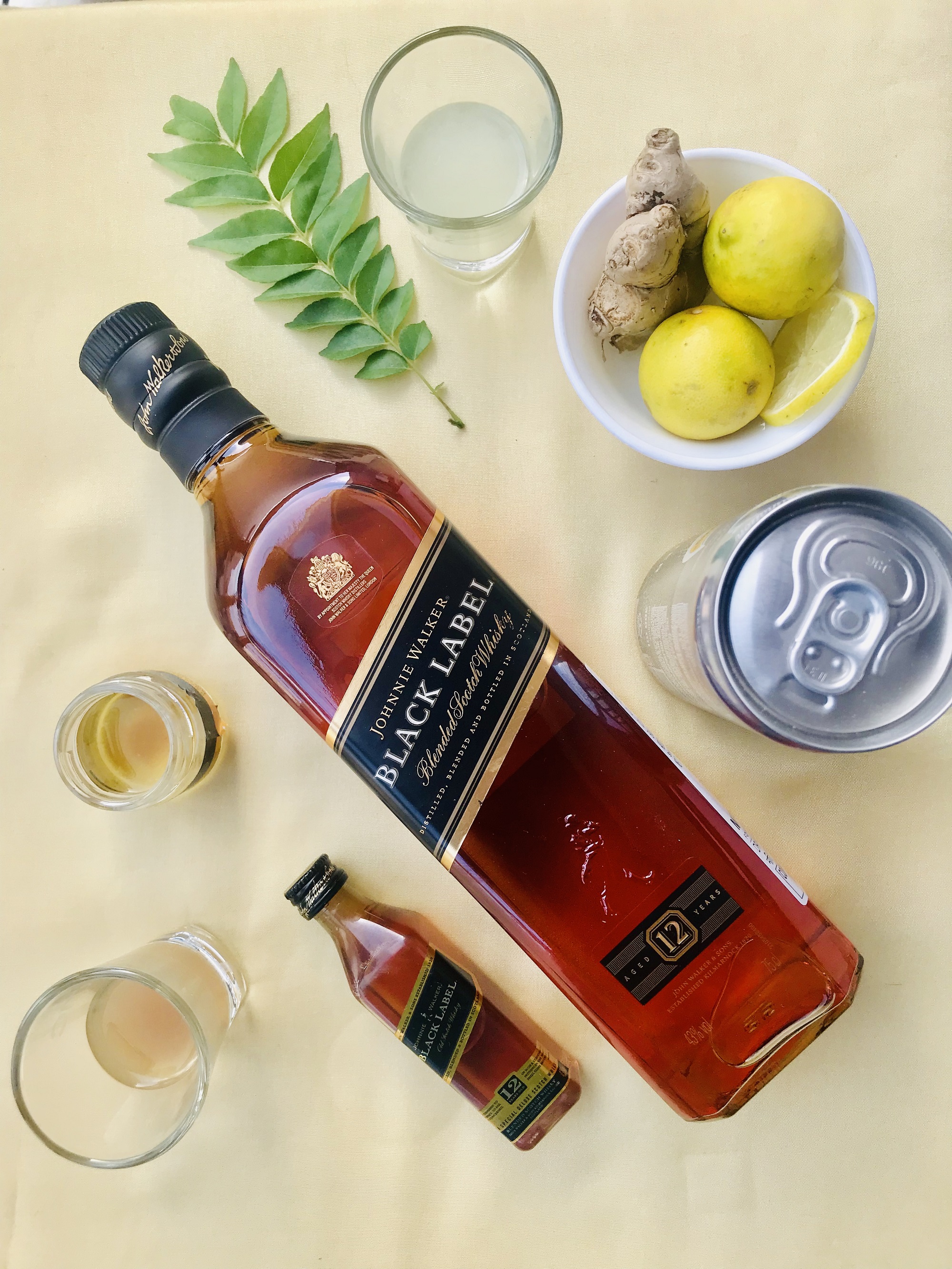 Ginger Honey Highball with JW Black Label