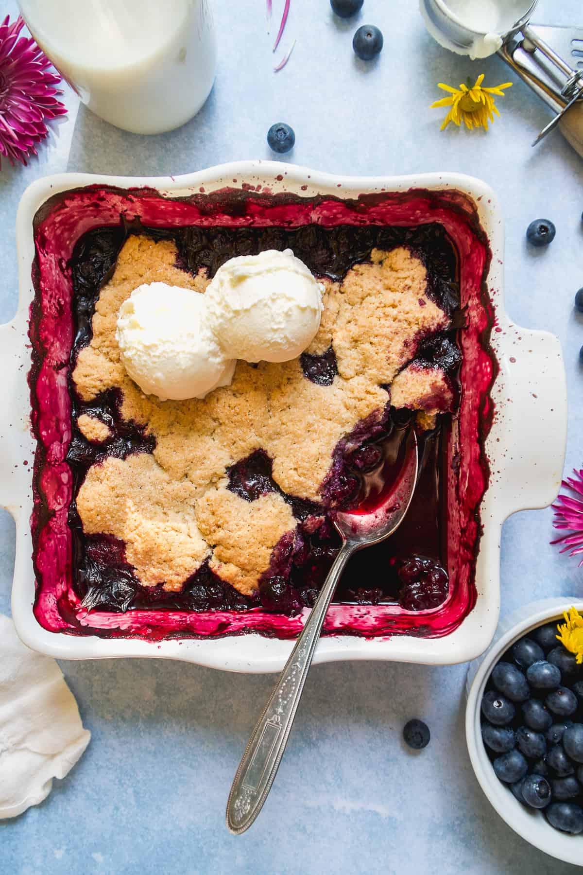 Gluten-Free Berry Cobbler 