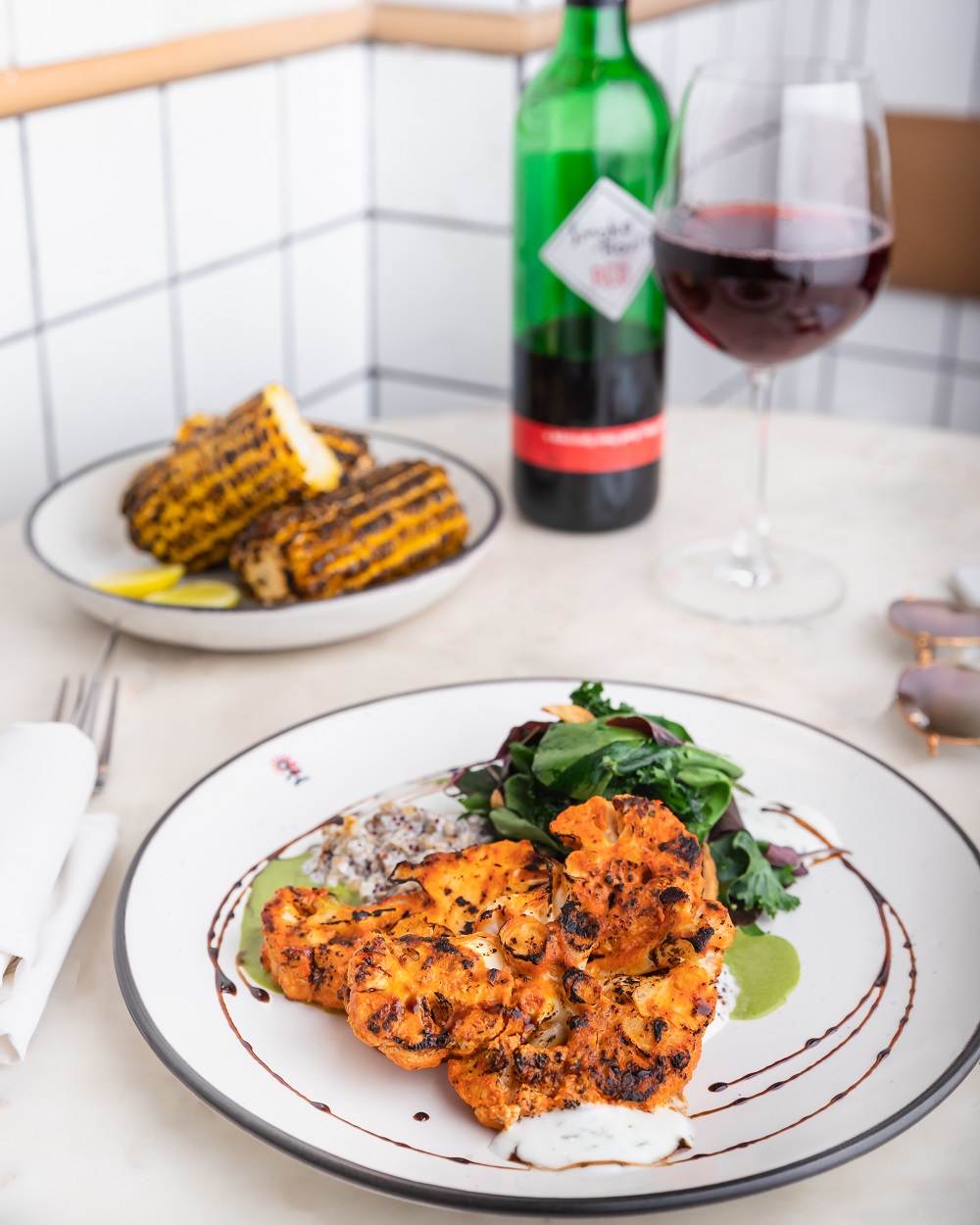 HOUSE SAMBAL SPICED GRILLED CAULIFLOWER STEAK