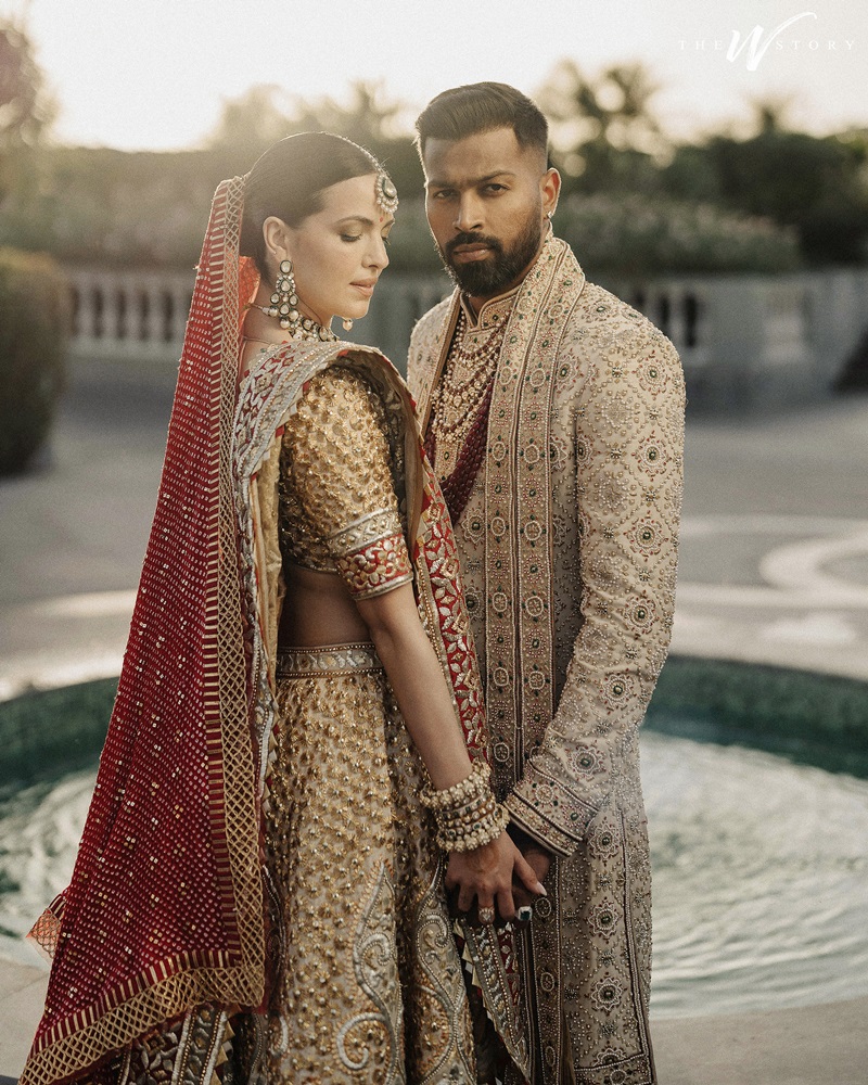  Hardik Pandya and Natasa Stankovic Pandya in Abu Jani Sandeep Khosla
