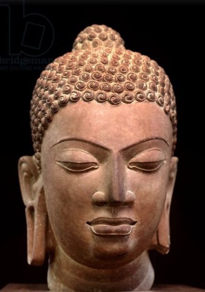 Head of Buddha - Kushan period