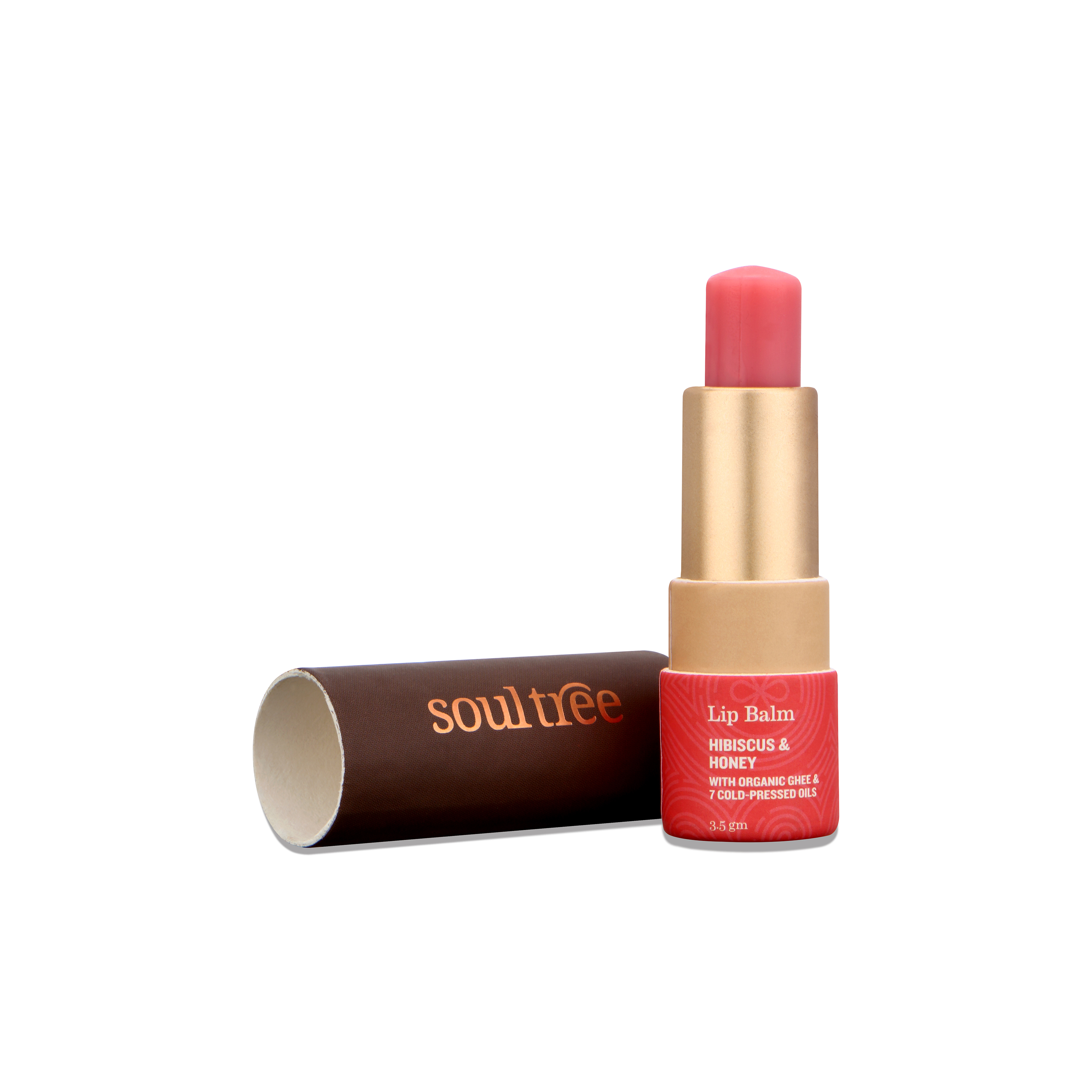 Hibiscus & Honey With Organic Ghee & Cold Pressed Oils Lip Balm