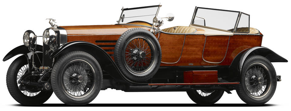 Hispano-Suiza Type HB6 ‘Skiff Torpedo’, Hispano-Suiza (chassis), Henri Labourdette (body), 1922. Photo by Michael Furman. (c) the Mullin Automotive Museum