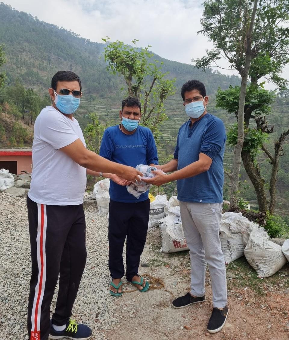 An on ground relief effort by TWIF