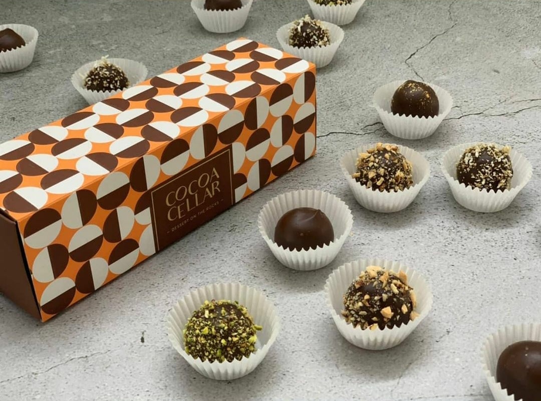 Liquor Truffles, Cocoa Cellar 