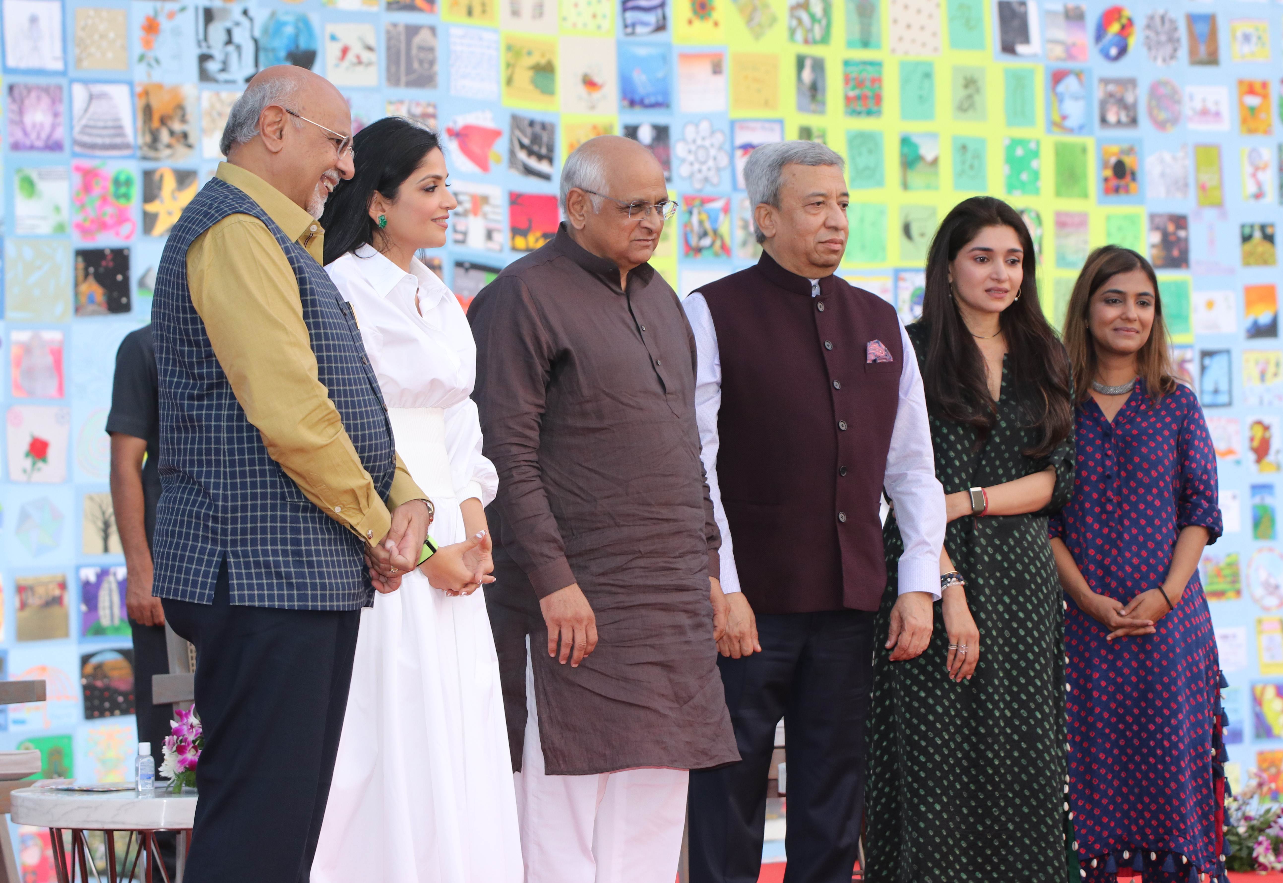 Gujarat Chief Minister Bhupendrabhai Patel at Zydus corporate house