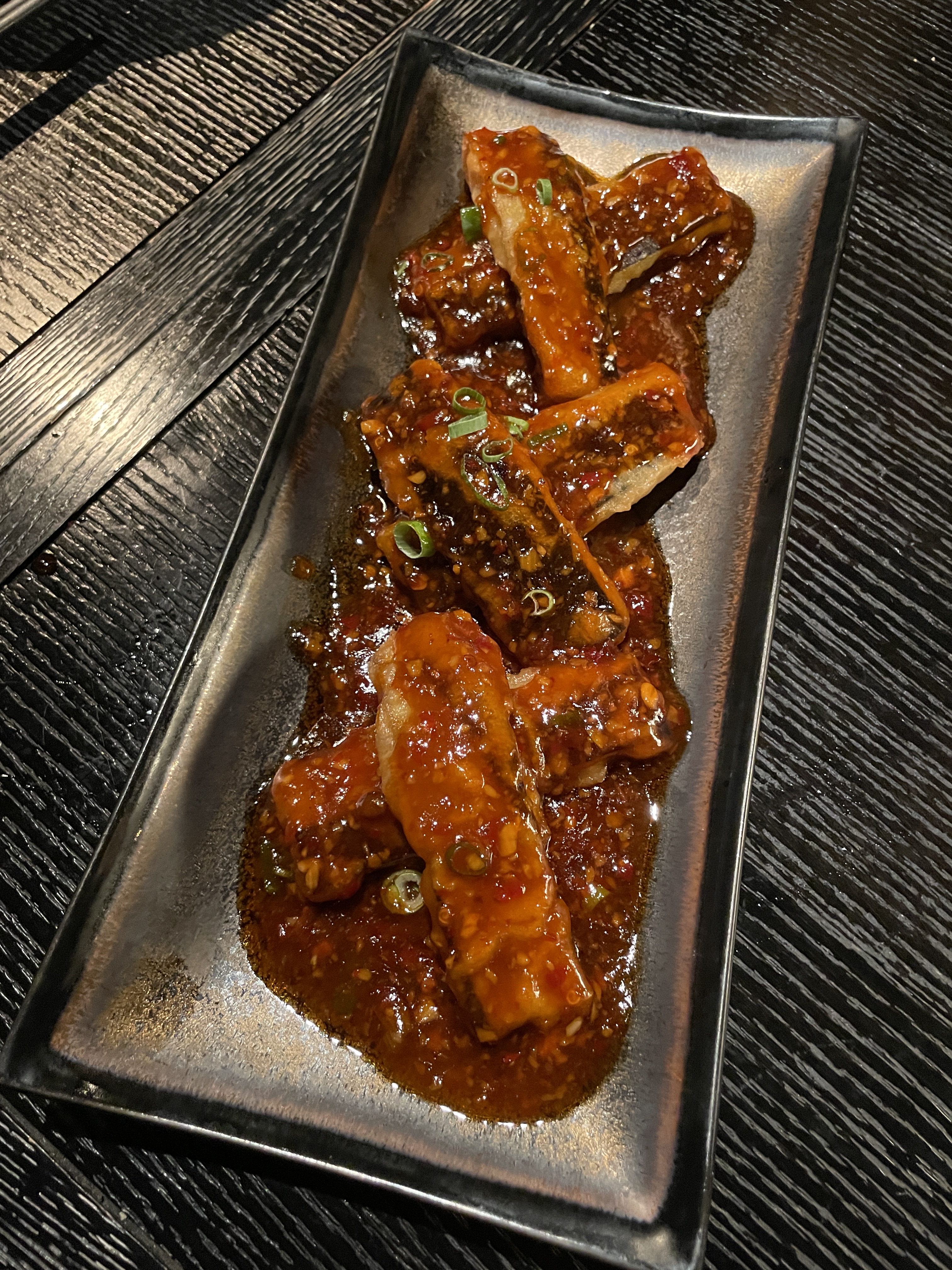 Yu Xiang Crispy Eggplant at Hutong
