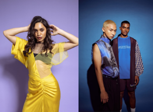 Models sporting the radiant look during Saaksha & Kinni and Kanika Goyal’s runway showcases.