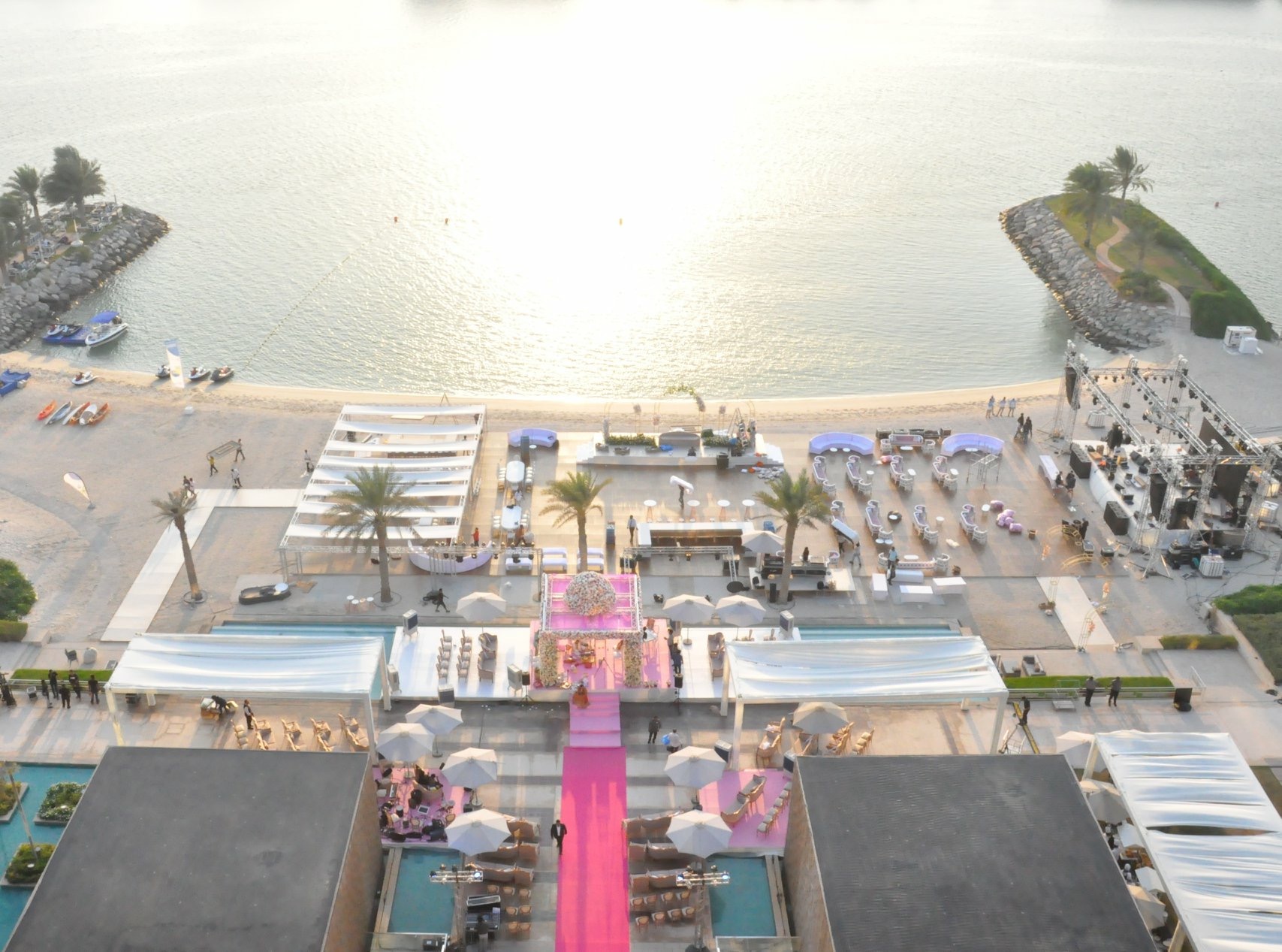  Indian Wedding setup_Fairmont Bab Al Bahr