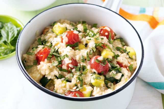 Indo-Italian Veggie Risotto