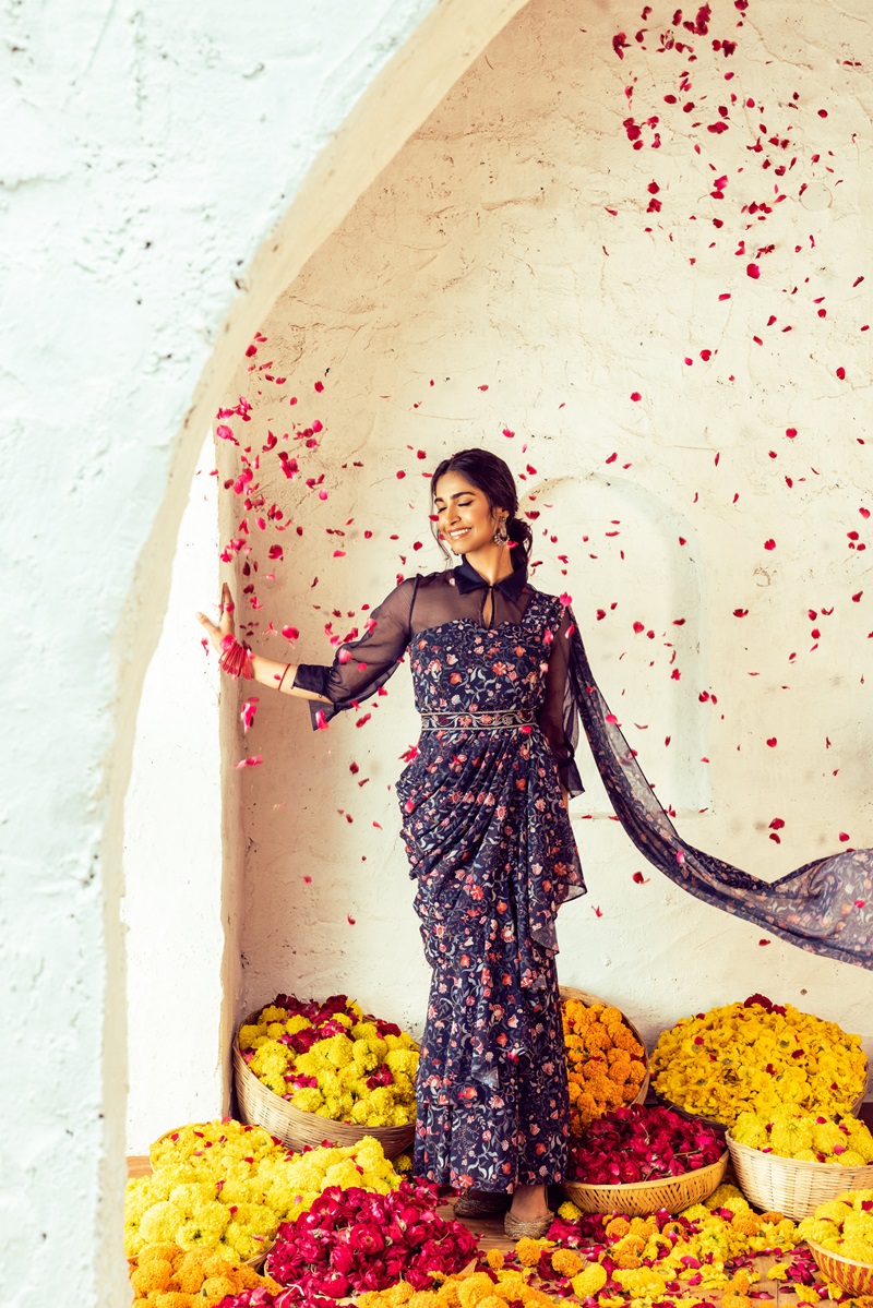 A refreshing amalgamation of contemporary and classic for the woman of today who is rooted in tradition