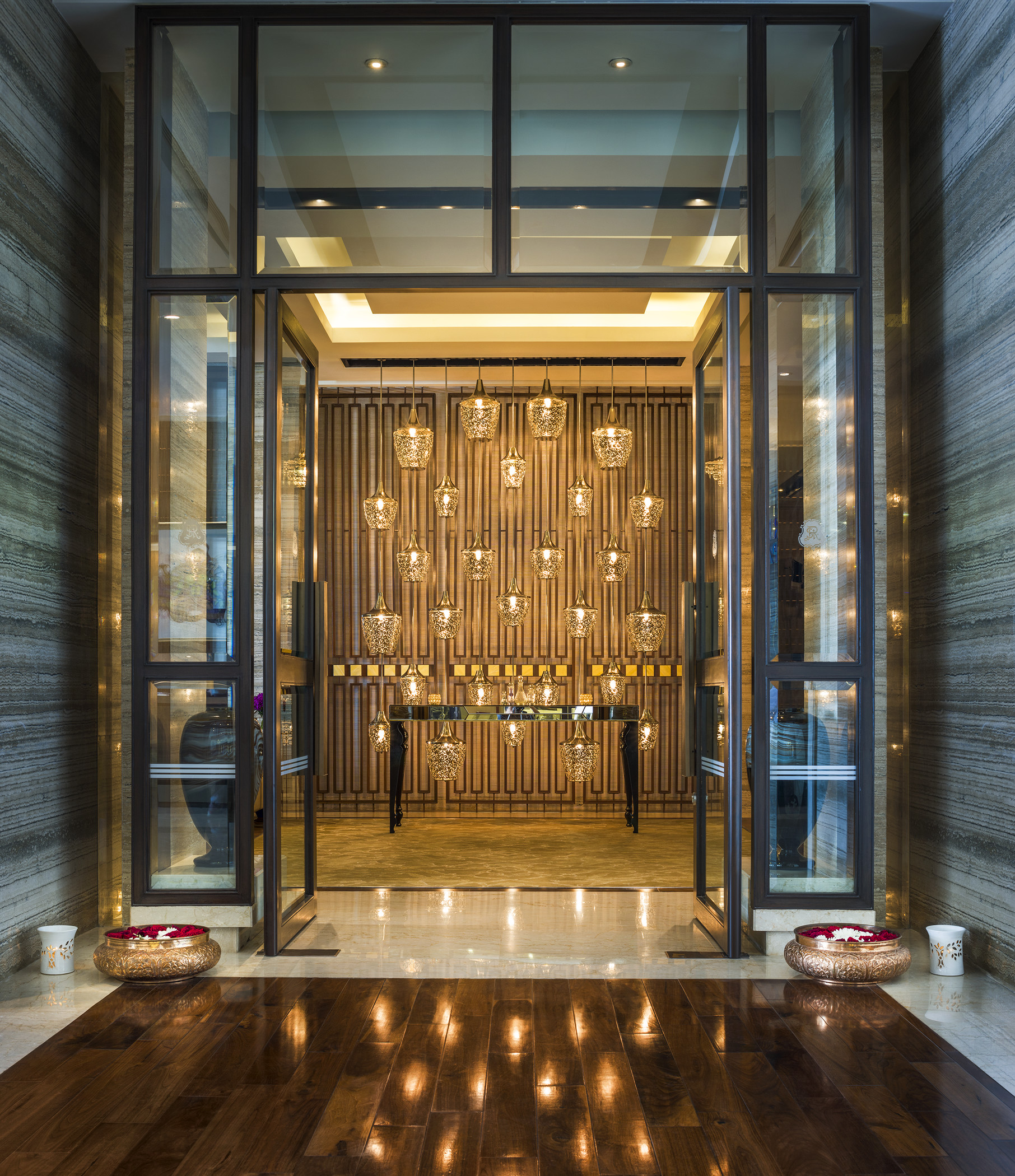Iridium Spa Entrance, The St. Regis Mumbai 