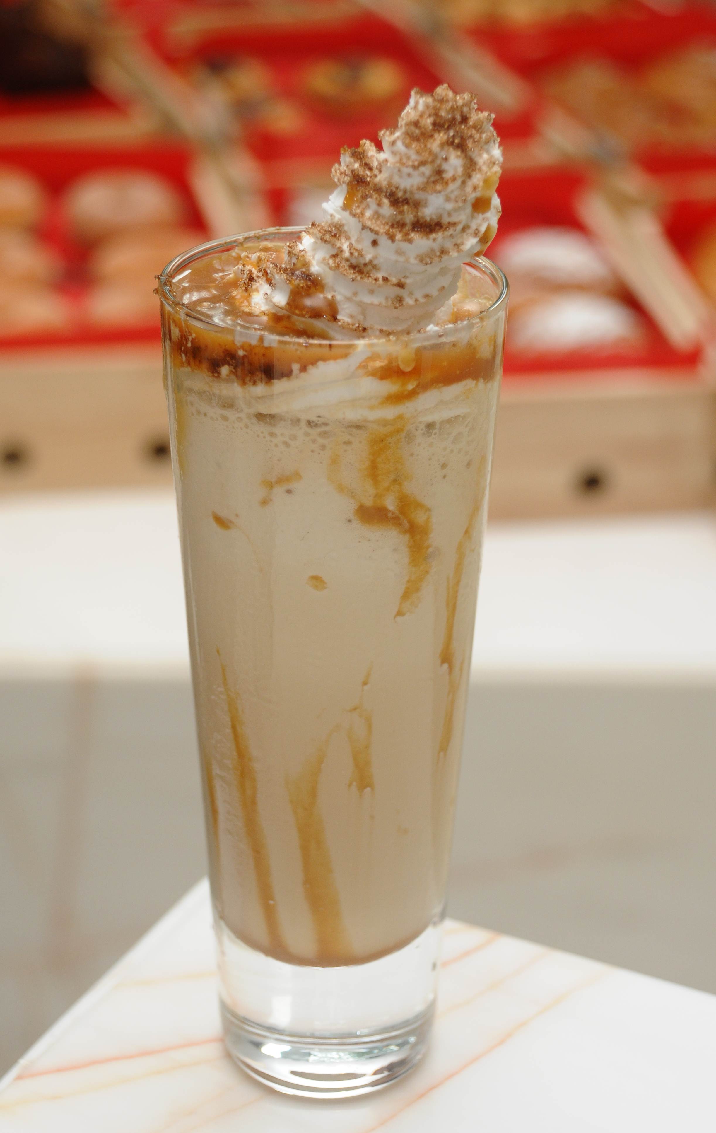 Irish Caramel frappe