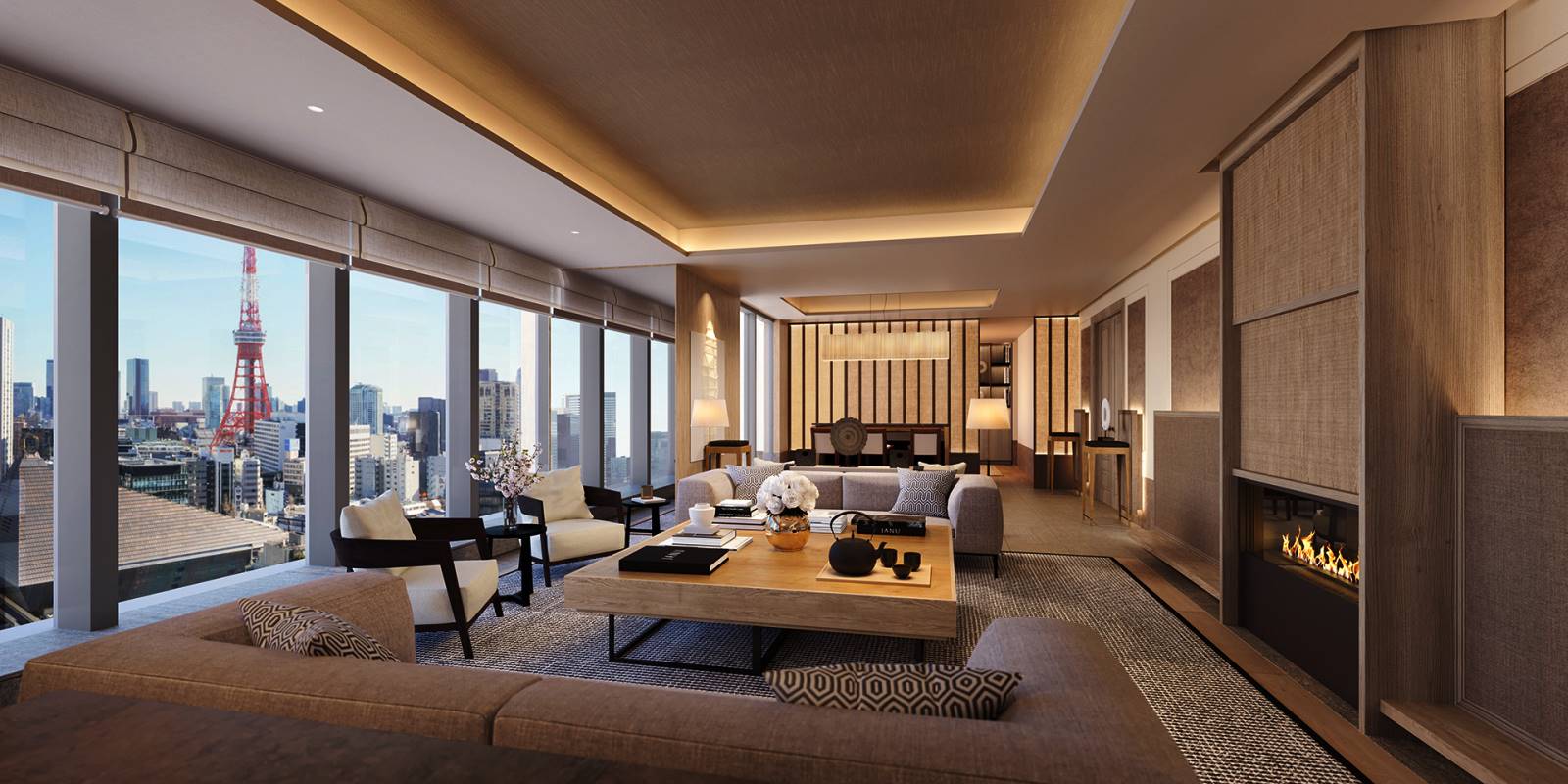 Janu Tokyo - Accommodation, Lounge Room