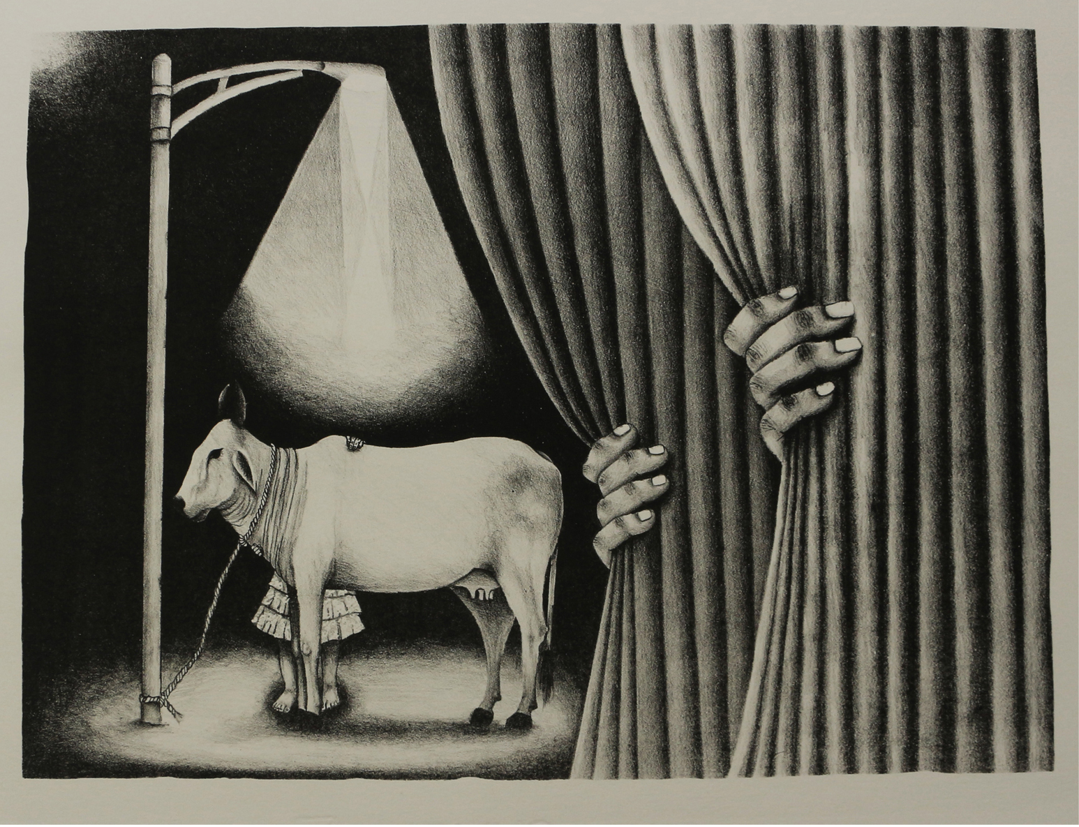 Jayshree Singh Deo -Untitled Lithograph