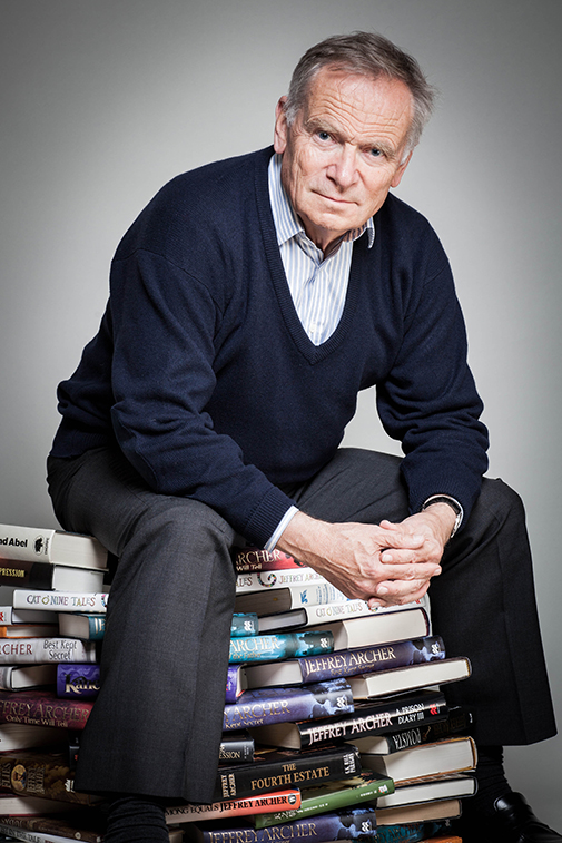 British author Jeffrey Archer