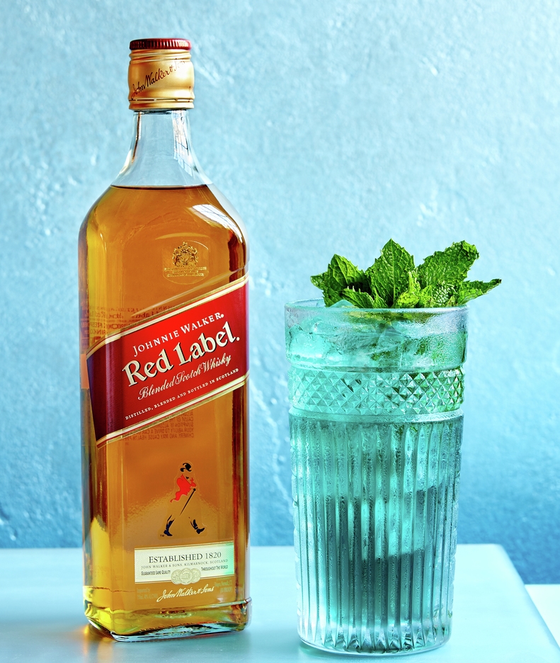 Johnnie Red Mint Soda