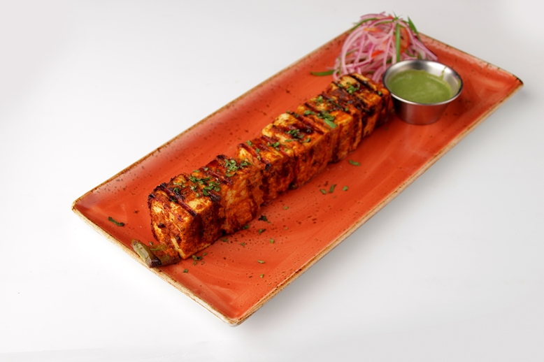 Kandhari Paneer Tikka Pomegranate Molasses