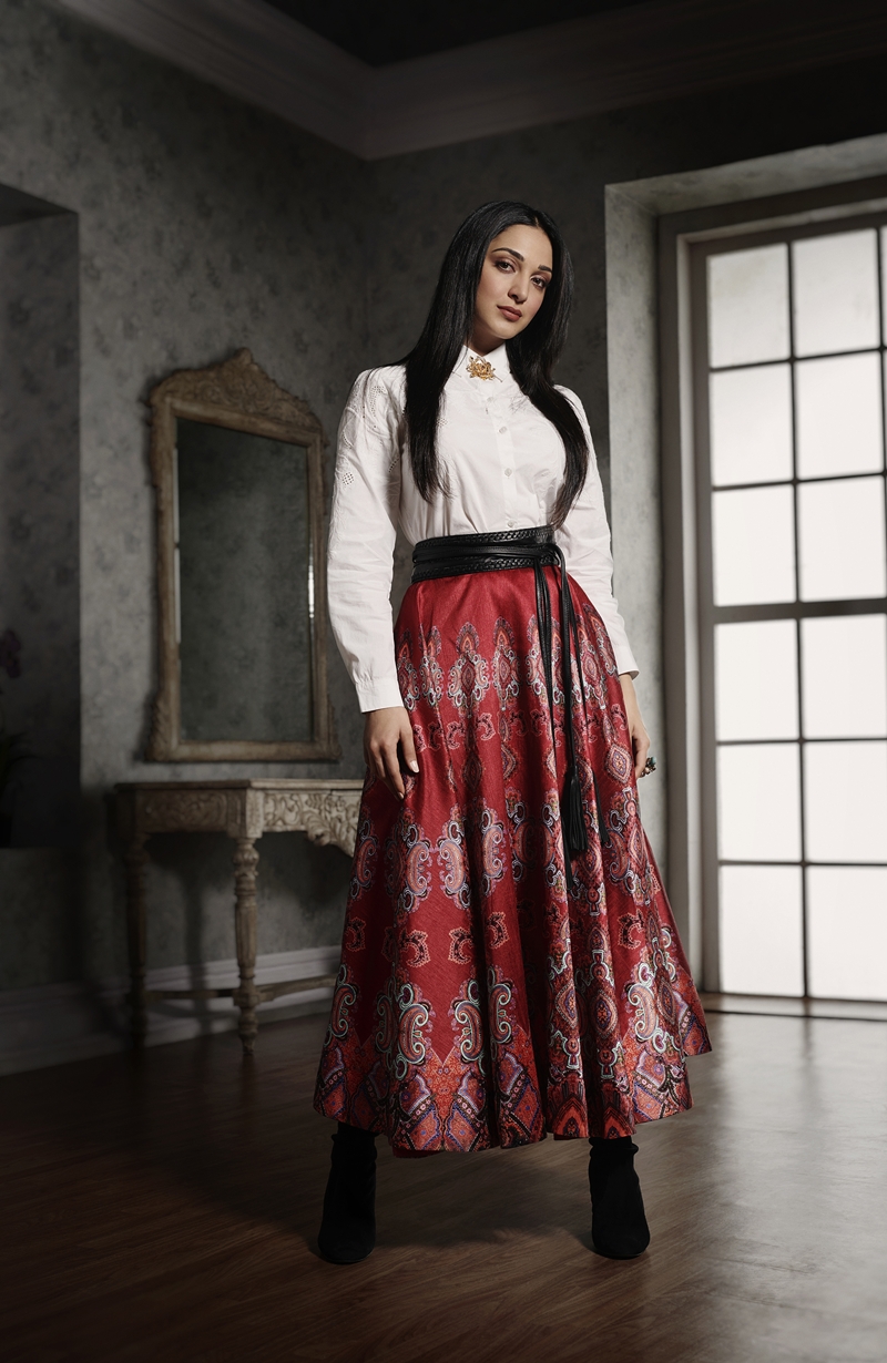 Kiara Advani for Label Ritu Kumar