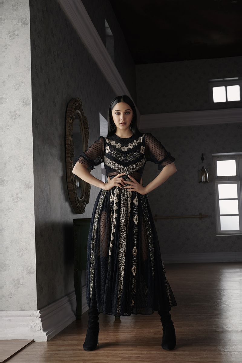 Kiara Advani for Label Ritu Kumar