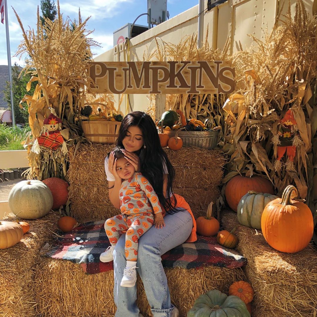 Kylie Jenner takes her little pumpkin  shopping