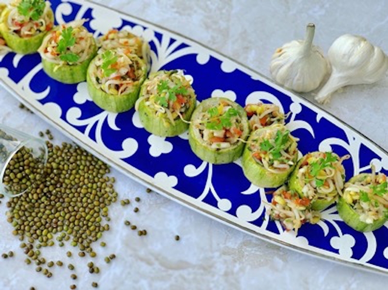 LAUKI AND SPROUT SALAD