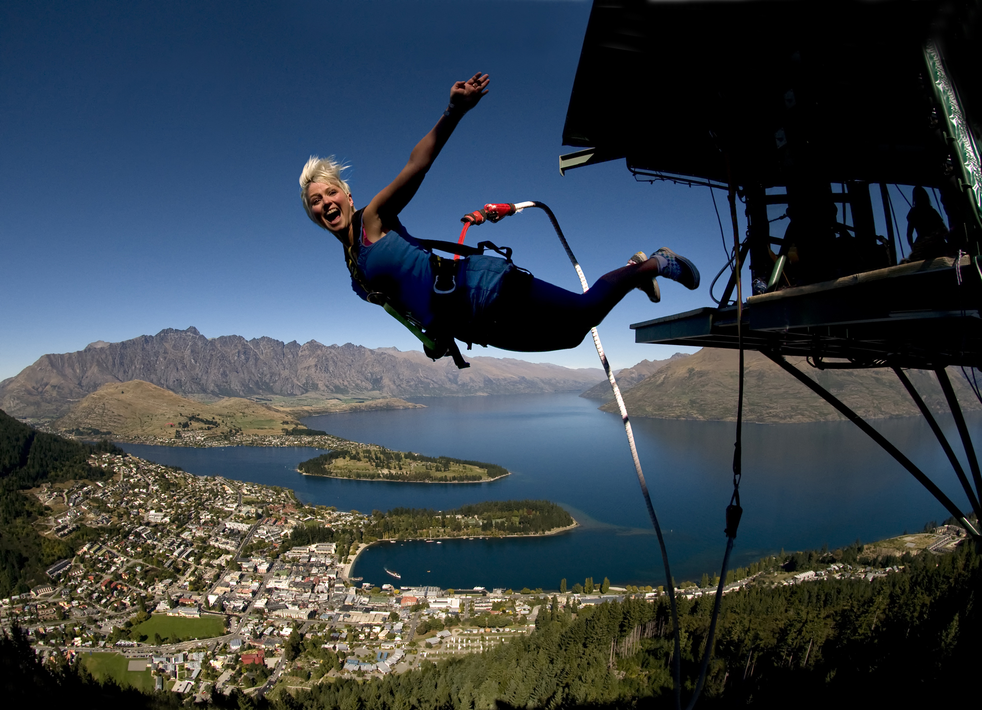 Lake Wakatipu, Queenstown. Credits: AJ Hackett Bungy New Zealand